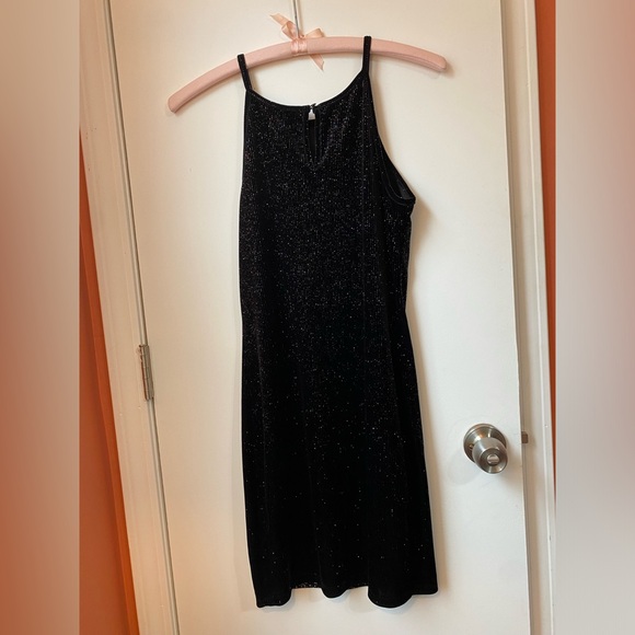 Wild Fable Black Dress with Rainbow Metallic - Picture 3 of 6